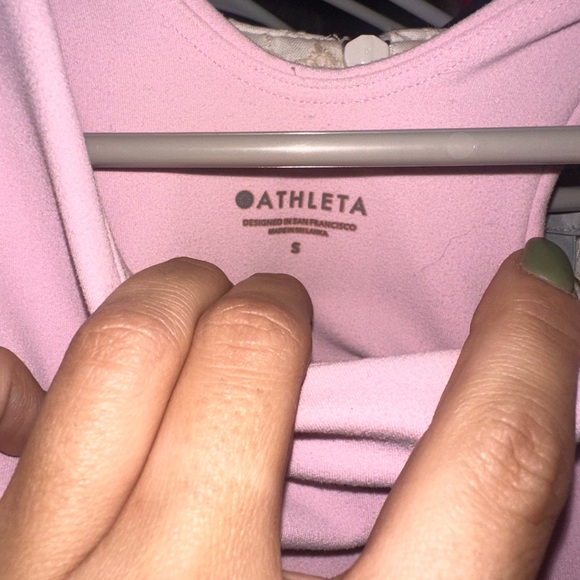 Athleta soft pink crop tank - Picture 4 of 6